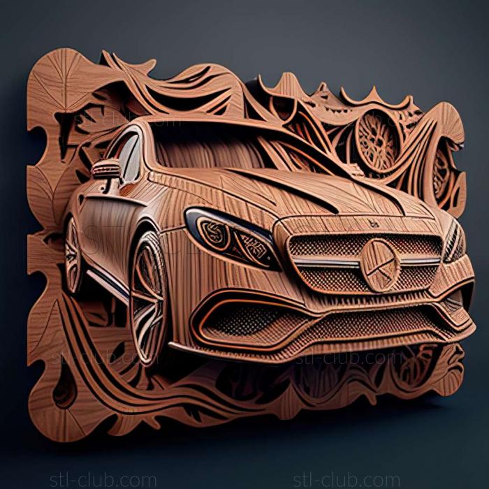 3D мадэль Mercedes Benz CLS (STL)